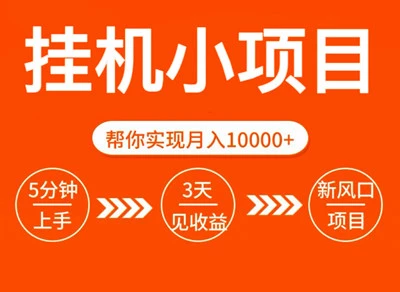 挂机项目多号多得-K6