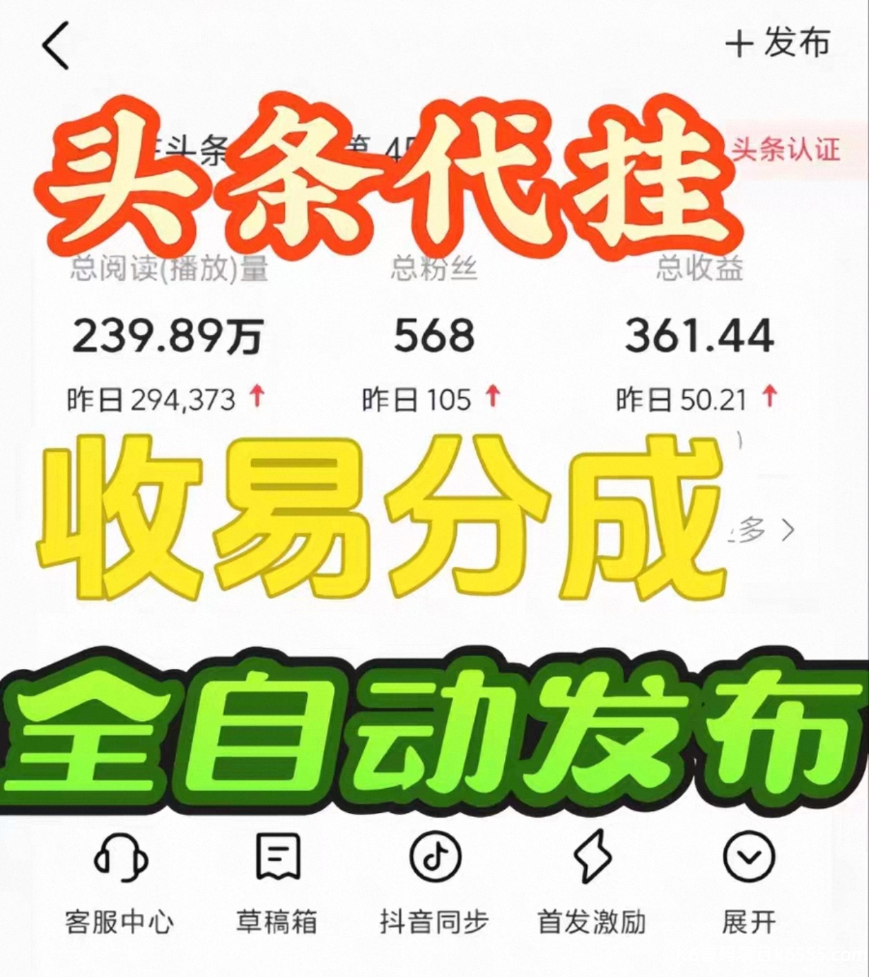 头条代挂新技术-K6