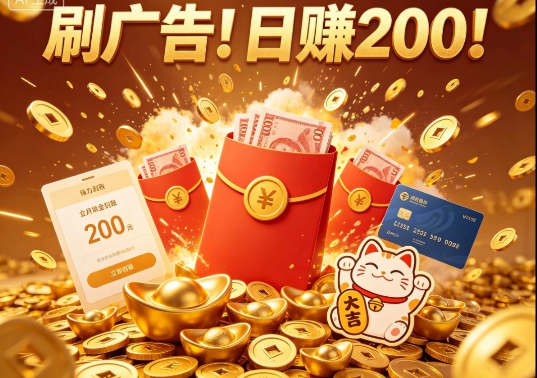首码题库纯零撸看广告搬砖 五级分润加达标福利-K6